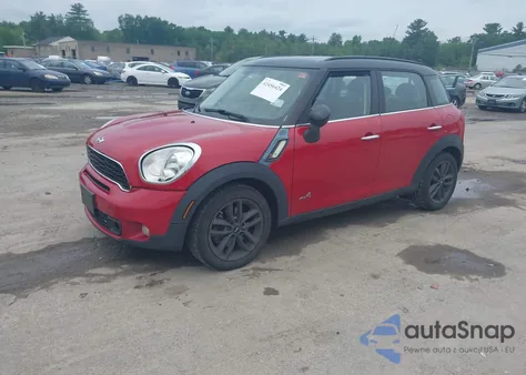 2014 Mini Countryman Cooper S z USA, uszkodzony, nr VIN WMWZC5C50EWP39566